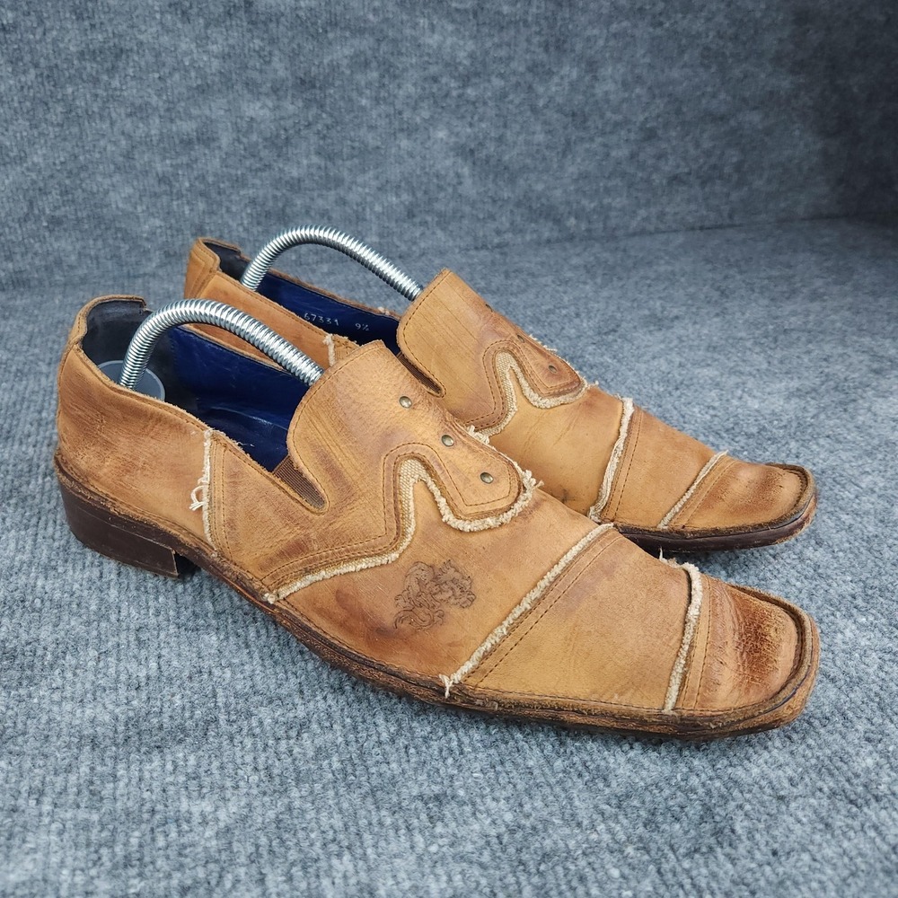 Mark Nason Shoes Mens Size 9.5 Dragon Loafers Made Italy U Rock Never Dies 67331